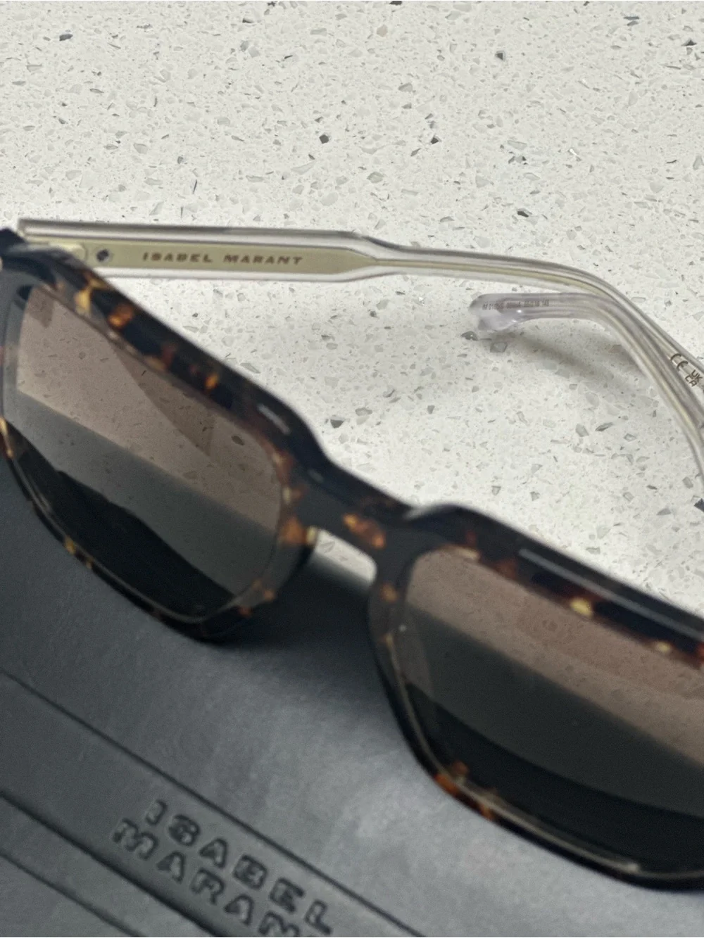 Isabel Marant Tortoise Square Sunglasses